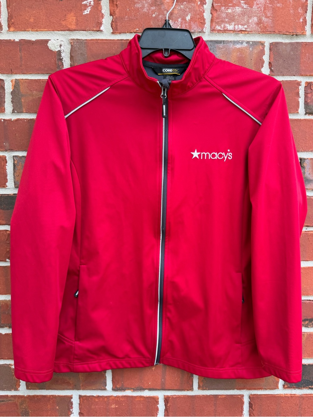 Core 365 Macy’s XL Full Zip Techno Lite Three-Layer Knit Tech-Shell Jacket F8